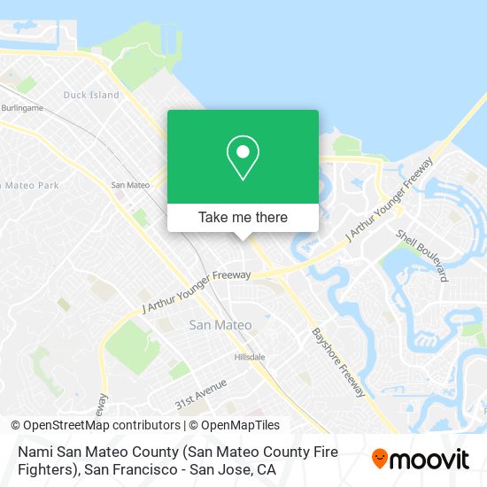 Mapa de Nami San Mateo County (San Mateo County Fire Fighters)