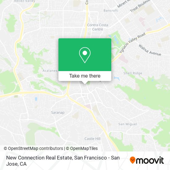 New Connection Real Estate map