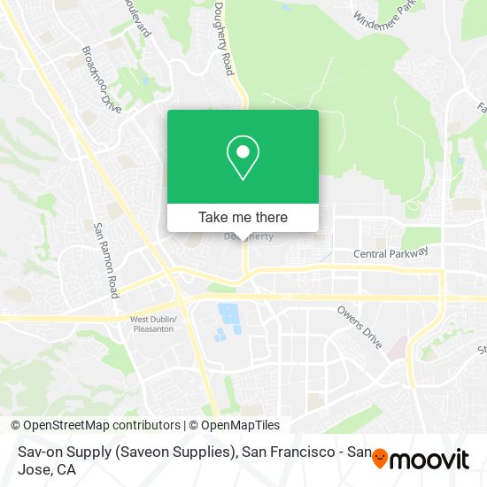 Mapa de Sav-on Supply (Saveon Supplies)