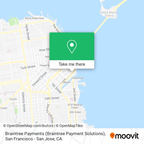 Braintree Payments (Braintree Payment Solutions) map