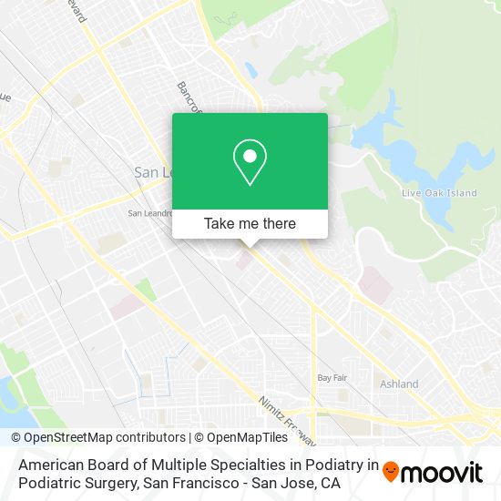 American Board of Multiple Specialties in Podiatry in Podiatric Surgery map