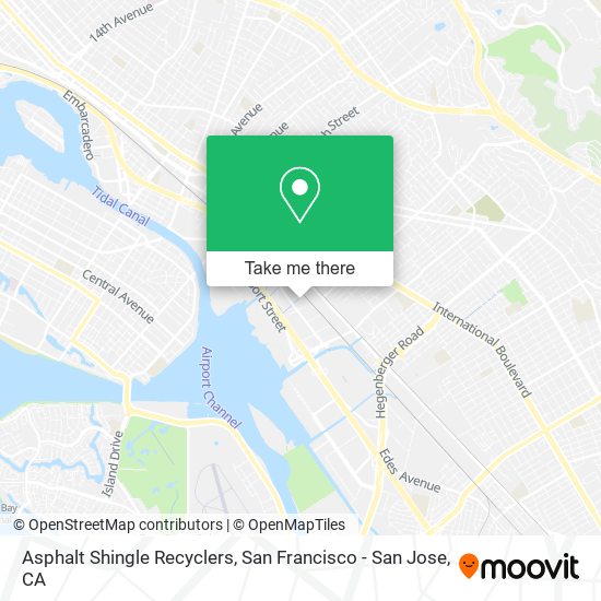 Asphalt Shingle Recyclers map