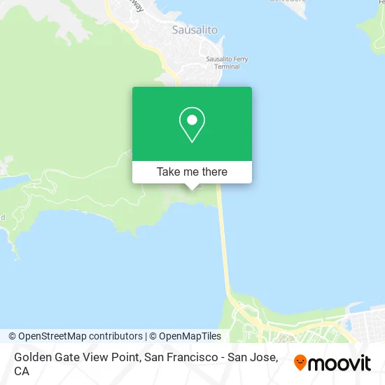 Golden Gate View Point map