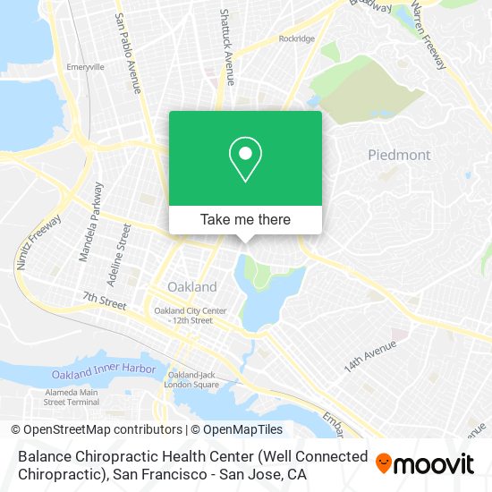 Balance Chiropractic Health Center (Well Connected Chiropractic) map