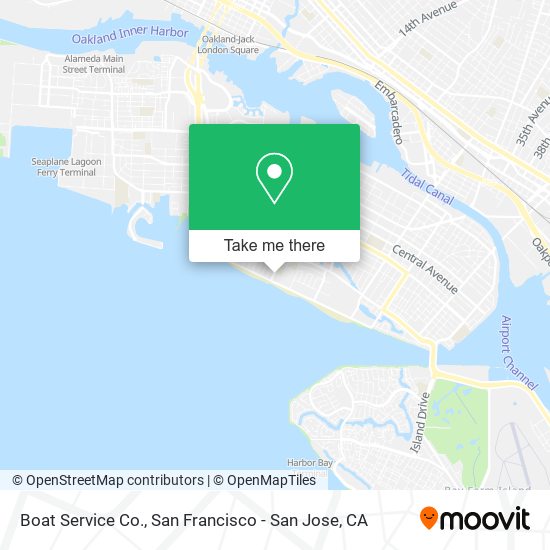 Boat Service Co. map