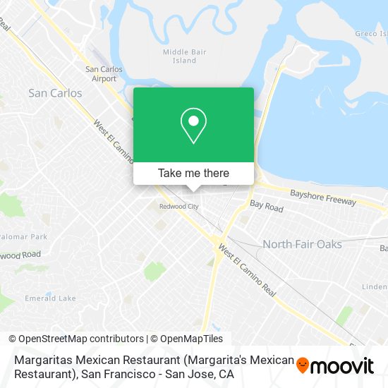 Margaritas Mexican Restaurant (Margarita's Mexican Restaurant) map