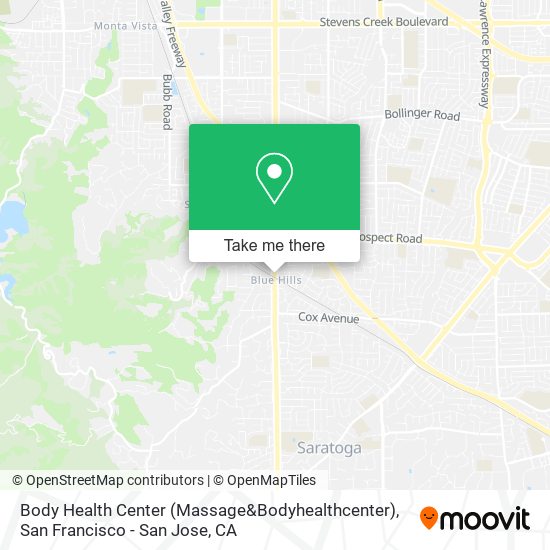 Mapa de Body Health Center (Massage&Bodyhealthcenter)