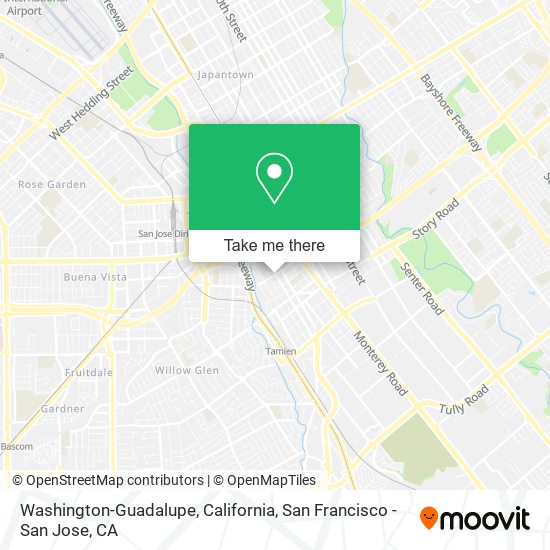 Washington-Guadalupe, California map