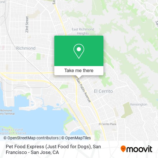 Pet Food Express (Just Food for Dogs) map