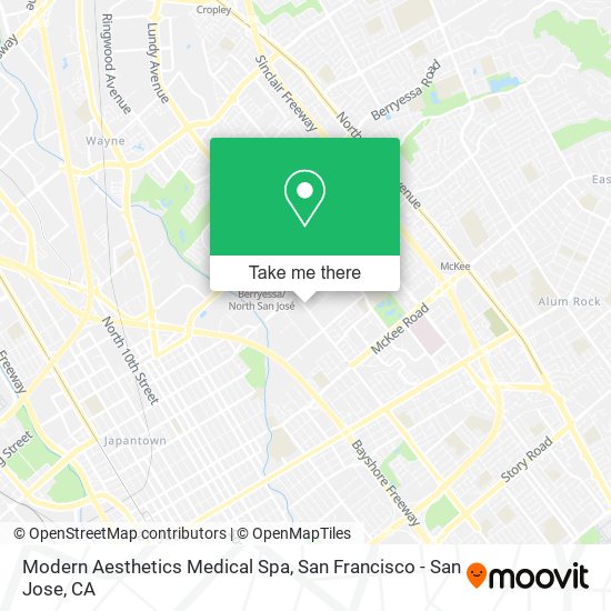 Modern Aesthetics Medical Spa map