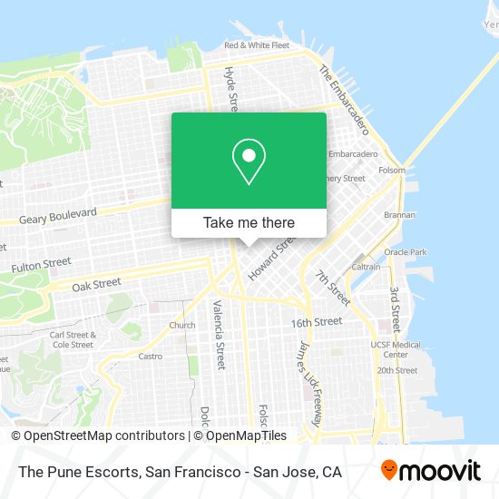 Mapa de The Pune Escorts