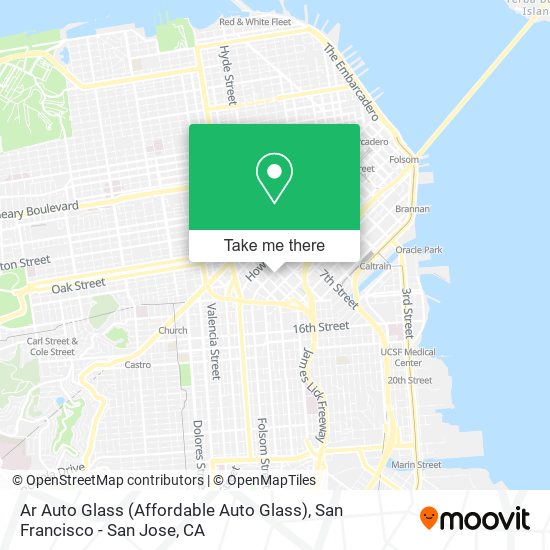 Mapa de Ar Auto Glass (Affordable Auto Glass)