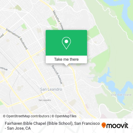 Mapa de Fairhaven Bible Chapel (Bible School)