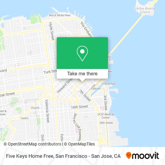 Five Keys Home Free map