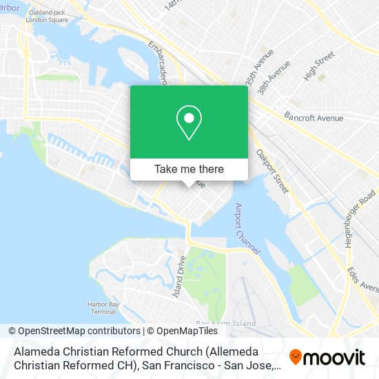 Alameda Christian Reformed Church (Allemeda Christian Reformed CH) map