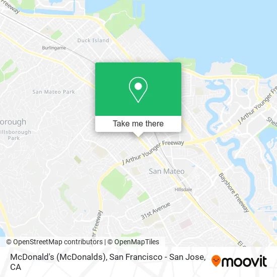McDonald's (McDonalds) map