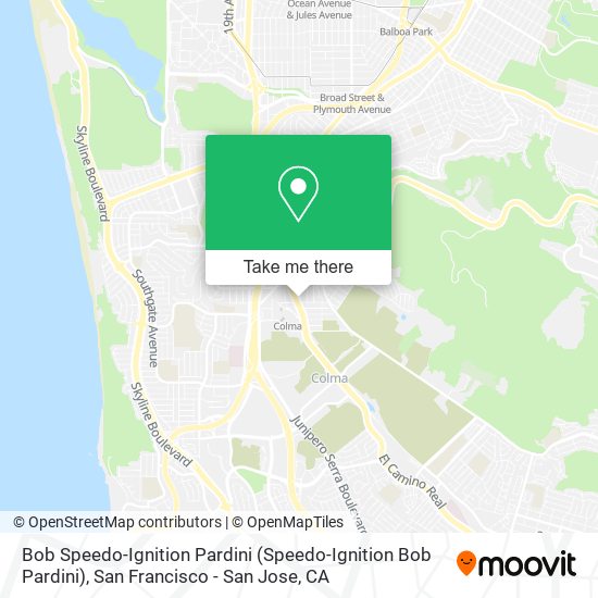 Mapa de Bob Speedo-Ignition Pardini