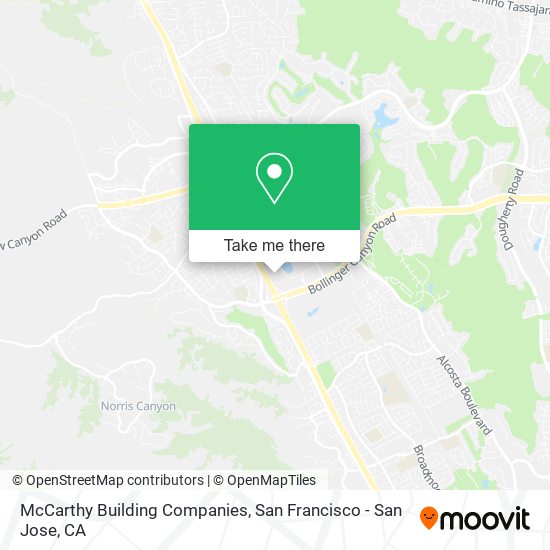McCarthy Building Companies map