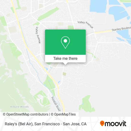 Raley's (Bel Air) map