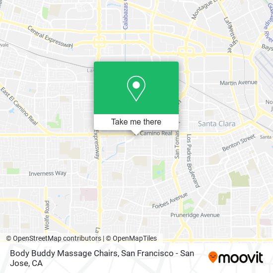 Body Buddy Massage Chairs map