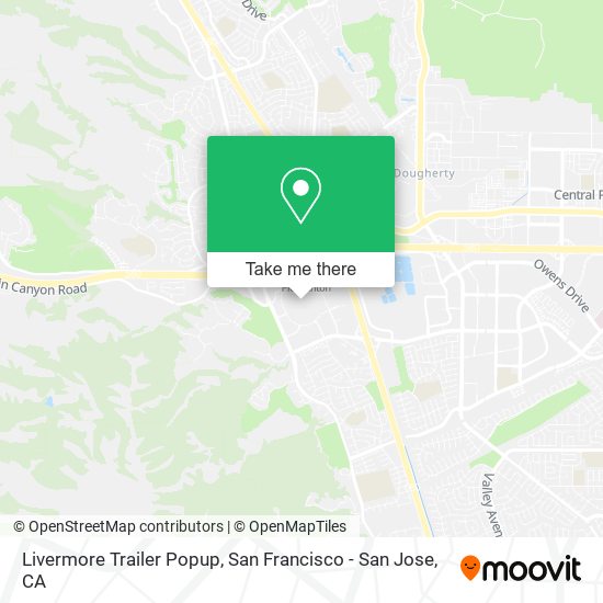 Livermore Trailer Popup map