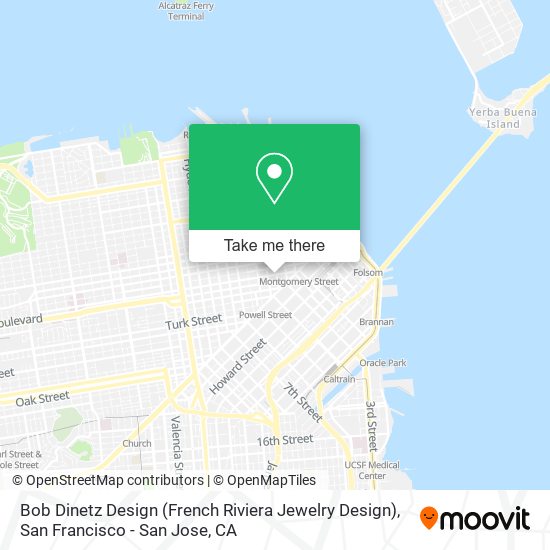 Mapa de Bob Dinetz Design (French Riviera Jewelry Design)