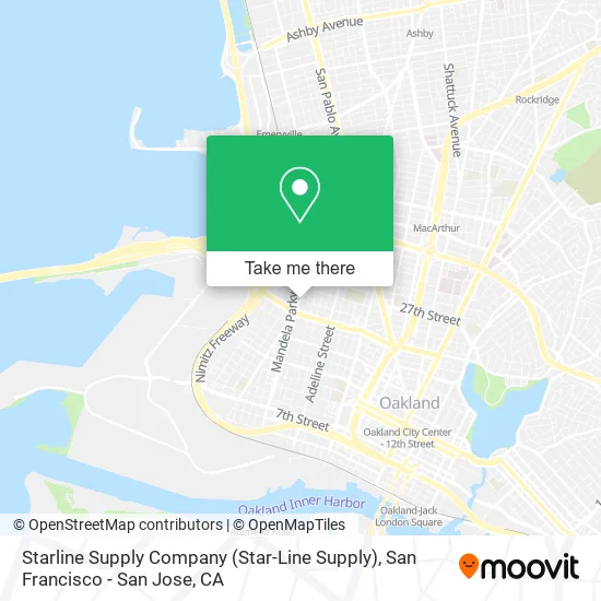 Starline Supply Company (Star-Line Supply) map