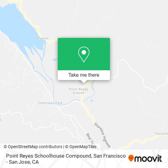 Point Reyes Schoolhouse Compound map