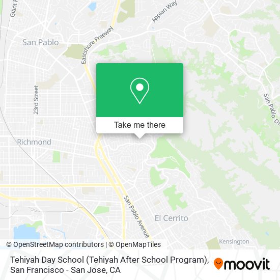 Mapa de Tehiyah Day School (Tehiyah After School Program)