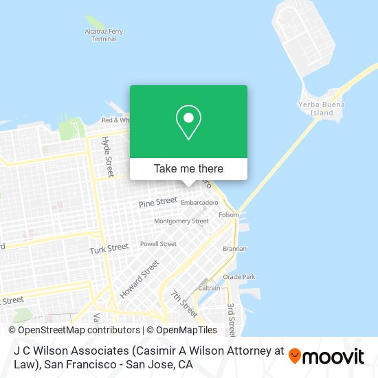 Mapa de J C Wilson Associates (Casimir A Wilson Attorney at Law)