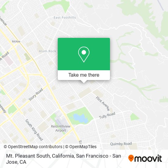 Mapa de Mt. Pleasant South, California