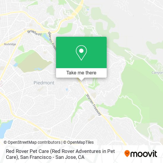 Red Rover Pet Care (Red Rover Adventures in Pet Care) map