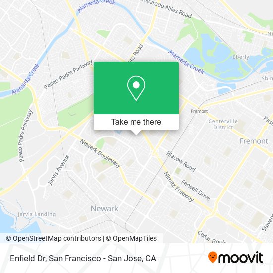 Mapa de Enfield Dr
