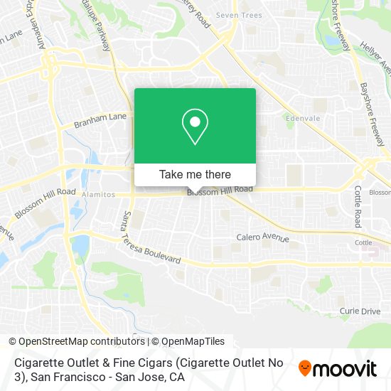 Cigarette Outlet & Fine Cigars (Cigarette Outlet No 3) map