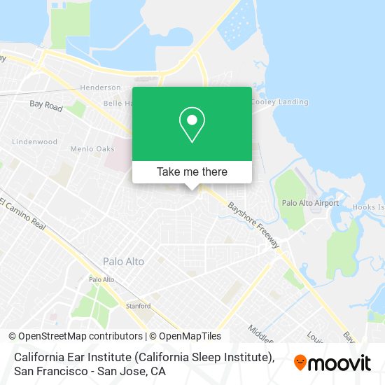 California Ear Institute (California Sleep Institute) map