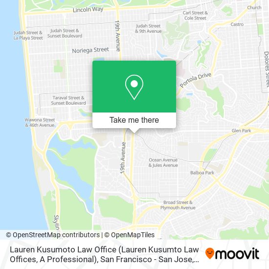 Lauren Kusumoto Law Office (Lauren Kusumto Law Offices, A Professional) map