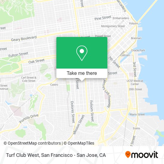 Turf Club West map