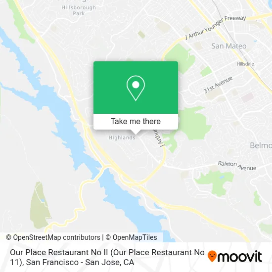 Our Place Restaurant No II map