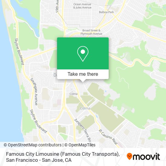 Mapa de Famous City Limousine (Famous City Transporta)