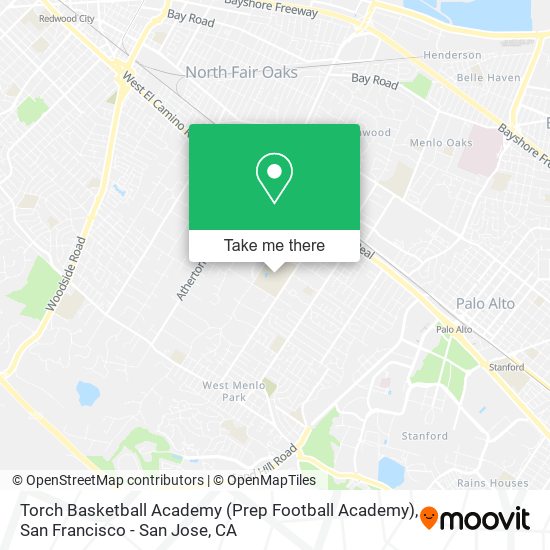 Mapa de Torch Basketball Academy (Prep Football Academy)
