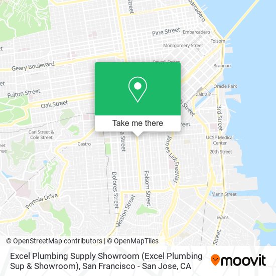 Excel Plumbing Supply Showroom map