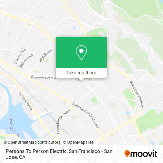 Persons To Person Electric map