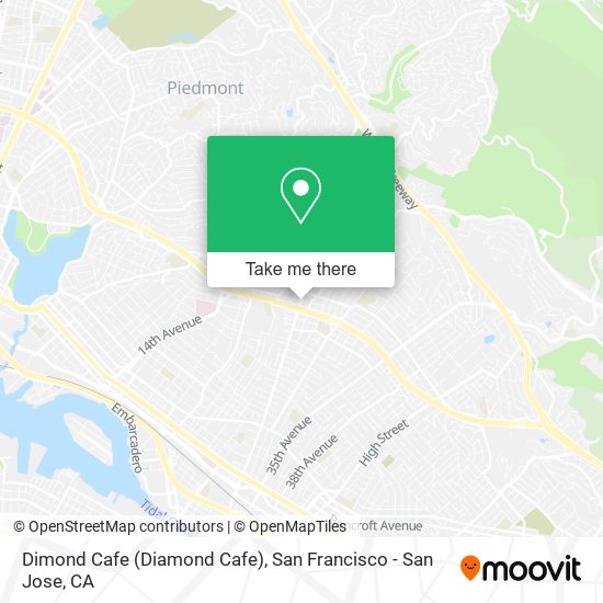 Mapa de Dimond Cafe (Diamond Cafe)