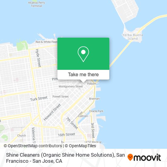 Mapa de Shine Cleaners (Organic Shine Home Solutions)