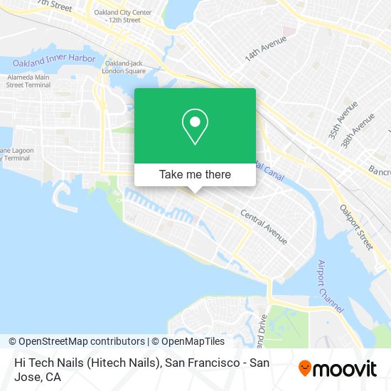 Hi Tech Nails (Hitech Nails) map