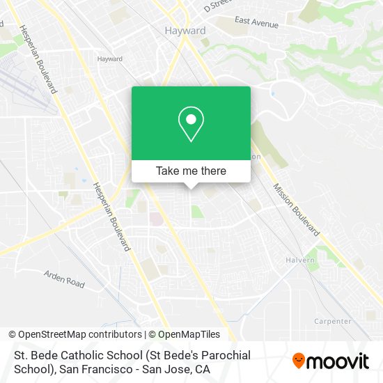 St. Bede Catholic School (St Bede's Parochial School) map