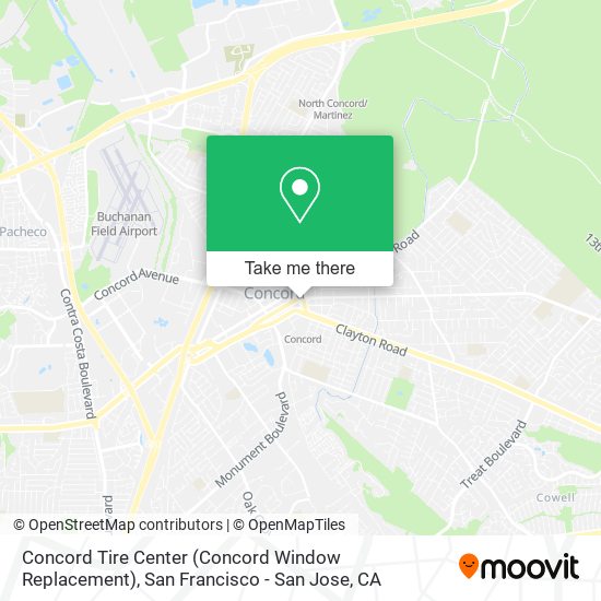 Concord Tire Center (Concord Window Replacement) map