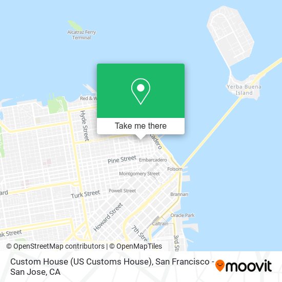 Mapa de Custom House (US Customs House)