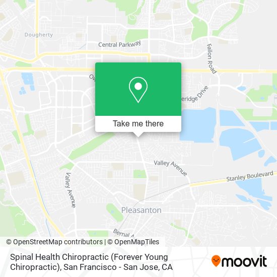 Spinal Health Chiropractic (Forever Young Chiropractic) map