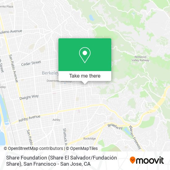 Share Foundation (Share El Salvador / Fundación Share) map